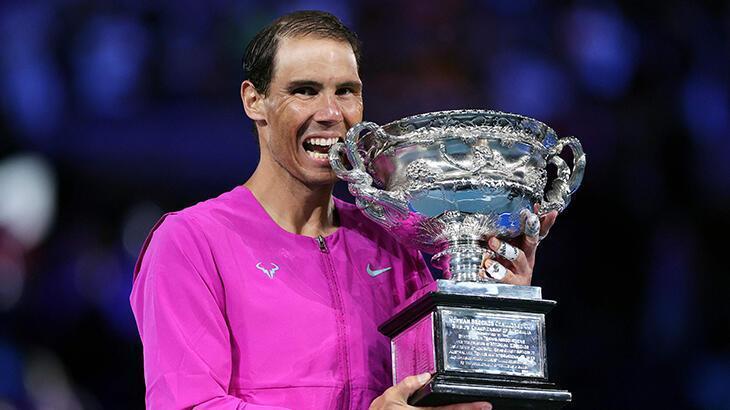 Avustralya Açık'ta şampiyon Rafael Nadal