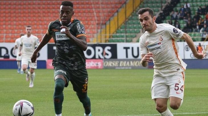 Alanyaspor: 1 - Galatasaray: 1