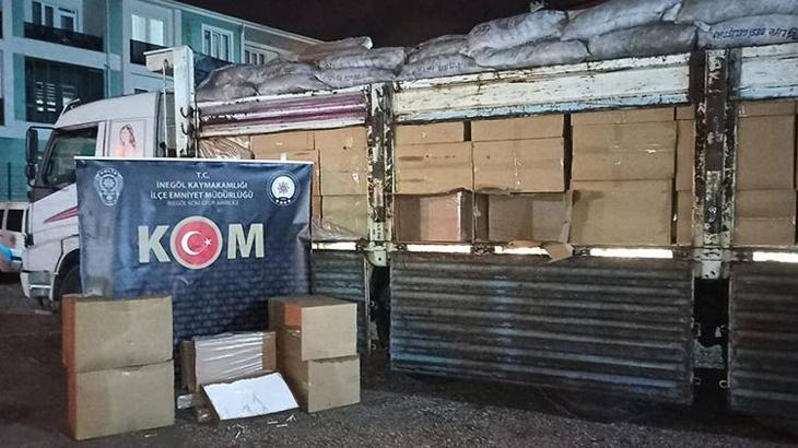 Bursa'da büyük operasyon! 4,5 milyon adet ele geçirildi