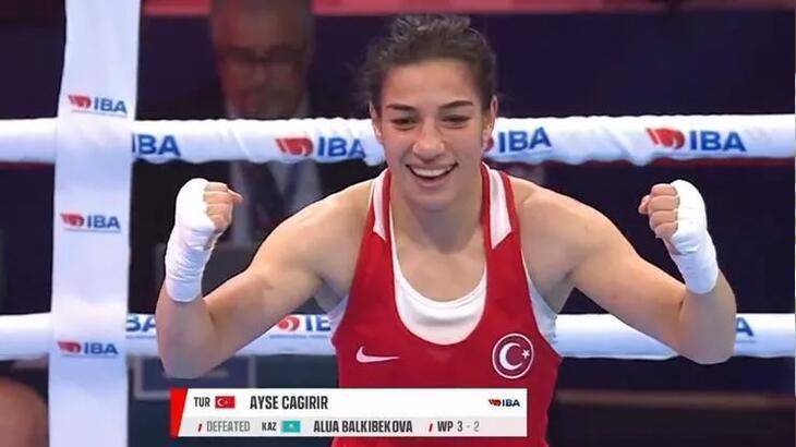 Milli sporcu Ayşe Çağırır'dan tarihi başarı! Dünya şampiyonu oldu