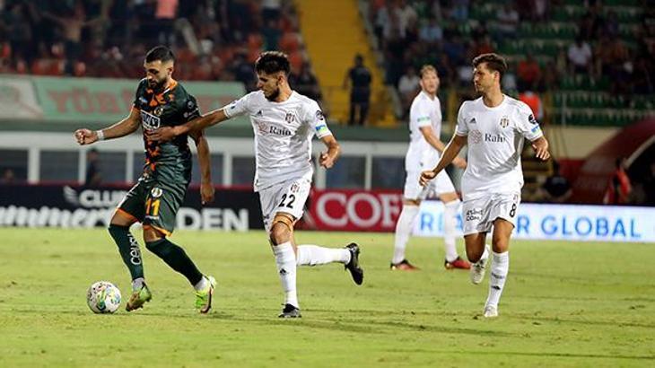 Alanyaspor: 3 - Beşiktaş: 3