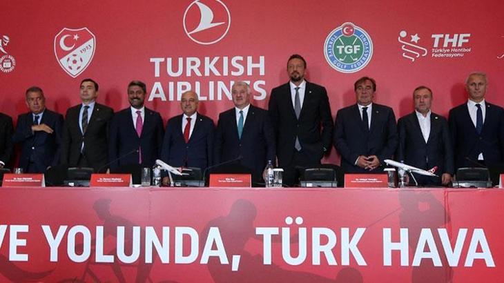 Türk Hava Yolları, sponsor olduğu federasyonlarla iyi niyet sözleşmesi imzaladı