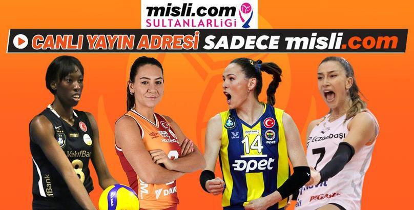 Sultanlar Ligi canlı yayınlarla sadece Misli.com'da