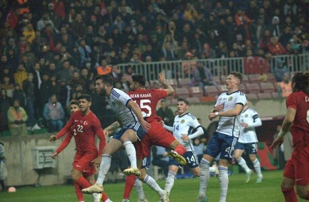 Türkiye, İskoçya'yı 2-1 mağlup etti