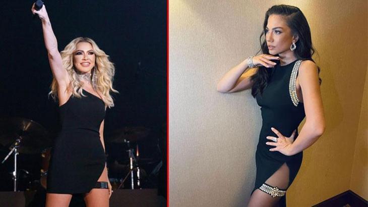 Hadise ve Demet Özdemir'in benzer tarzı gündem oldu!
