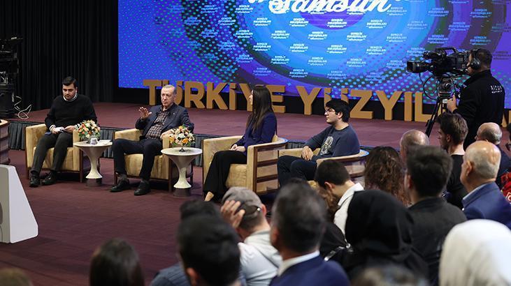 Samsun'da gençlerle buluşma! Cumhurbaşkanı Erdoğan'dan ucuz doğal gaz müjdesi