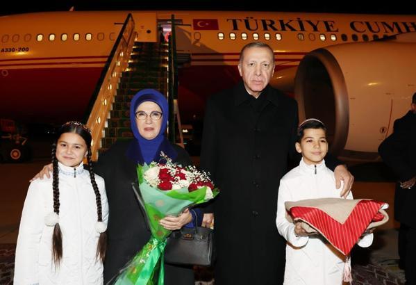 Cumhurbaşkanı Erdoğan, Türkmenistan’da