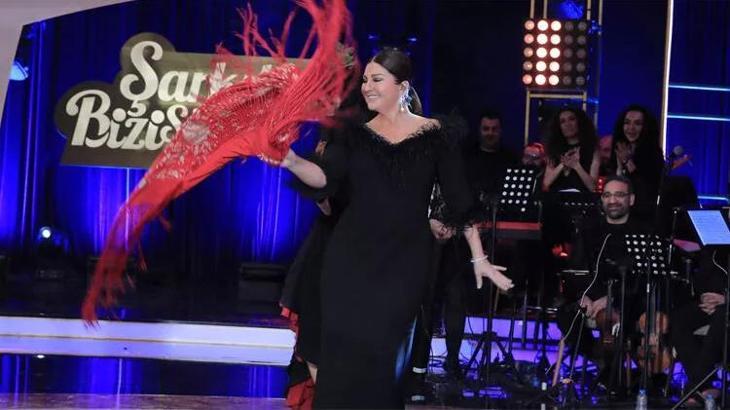Sibel Can flamenko dansıyla herkesi mest edecek