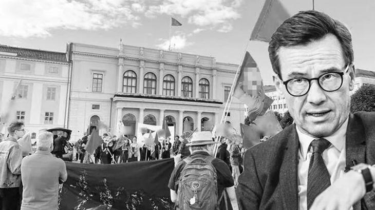 İsveç PKK'ya sert tepki gösterdi! Başbakan Kristersson: Bu eylem bir sabotaj