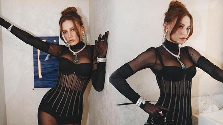 Serenay Sarıkaya'nın ayakları sosyal medyayı salladı!