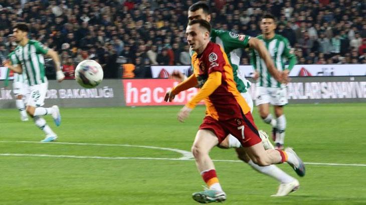 Süper Lig'de Galatasaray rekor galibiyet serisine Konyaspor son verdi