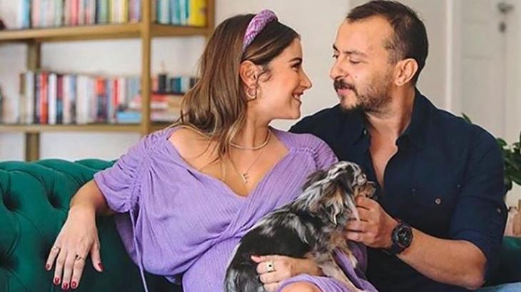 Hazal Kaya ve Ali Atay’dan dört kişilik aile pozu