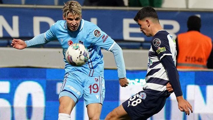 Süper Lig'de Kasımpaşa, Trabzonspor'u 2 golle geçti