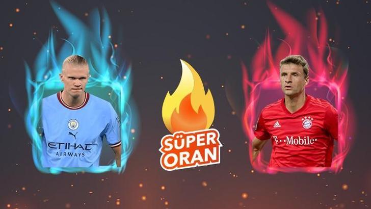 Manchester City - Bayern Münih maçı Tek Maç ve Canlı Bahis seçenekleriyle Misli.com’da