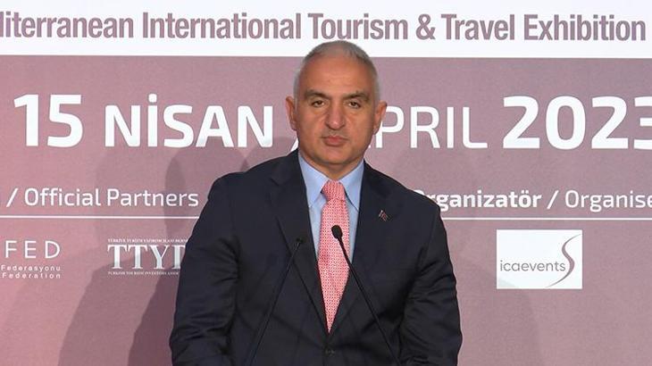 Bakan Ersoy: En çok turist ağırlayan 3'üncü ülke olmayı baÅŸardık