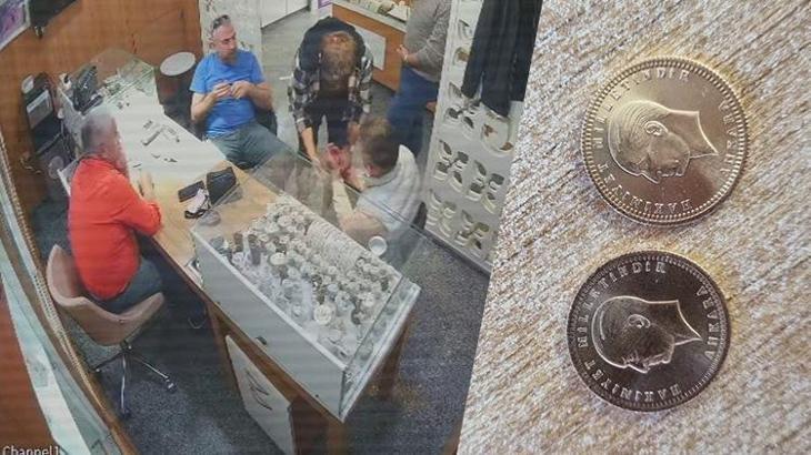 Sahte altının değerini düşürdü, kuyumcunun tecrübesinden kaçamadı