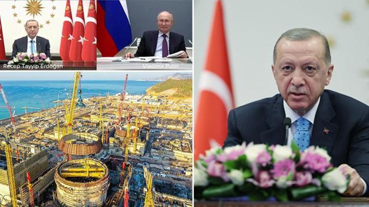Akkuyu NGS'ye ilk yakıt! Erdoğan: Artık nükleer güç sahibi ülkeler ligindeyiz