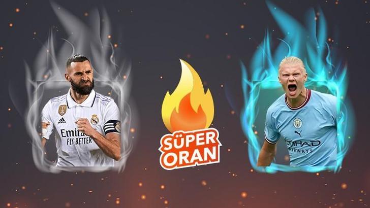 Real Madrid - Manchester City maçı Tek Maç ve Canlı Bahis seçenekleriyle Misli.com’da