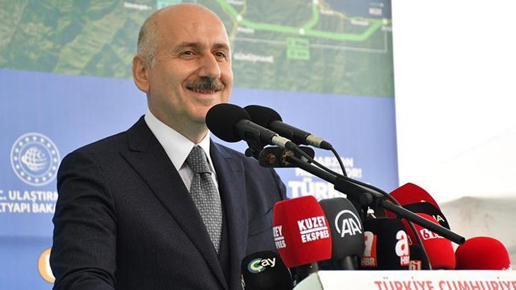 Bakan Karaismailoğlu: Büyük İstanbul Tüneli'ni 2028'de hizmete açmayı planlıyoruz