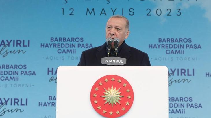 Barbaros Hayreddin Paşa Camii'nin açıldı! Cumhurbaşkanı Erdoğan: 20 bin kişi aynı anda ibadet edebilecek