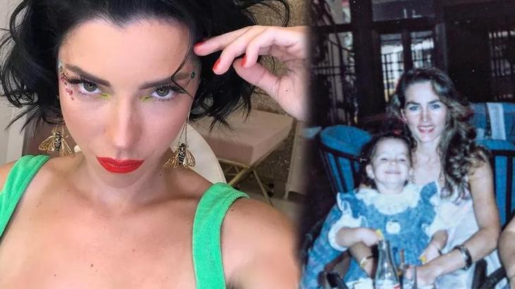 Merve Boluğur çocukluk fotoğraflarını paylaştı