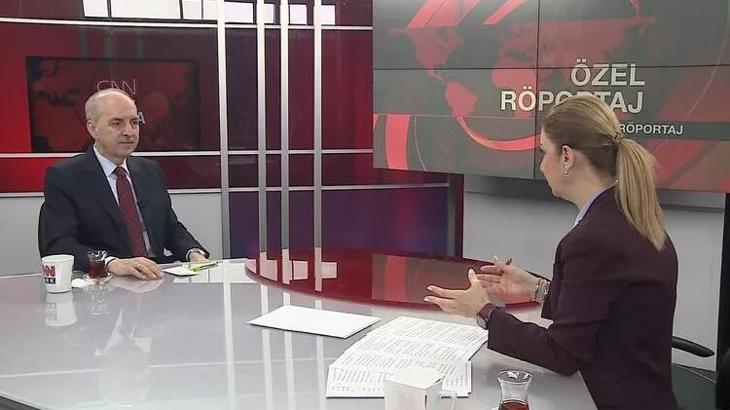 Numan Kurtulmuş, CNN TÜRK'te: İlk turun kesin galibi Erdoğan'dır