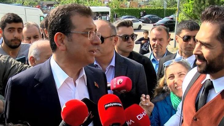 İmamoğlu Tuzla semt pazarını ziyaret etti; vatandaşlardan HDP tepkisi