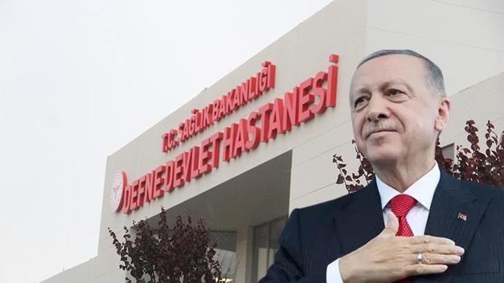 Defne Devlet Hastanesi bugün açılıyor