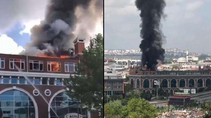 Ankara'da özel hastanede yangın