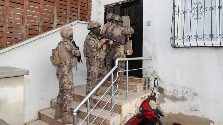 Mersin merkezli 5 ilde PKK operasyonu: 28 gözaltı kararı