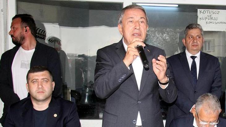 Bakan Akar: Gabar’da şimdi terör konuşulmuyor, petrol konuşuluyor