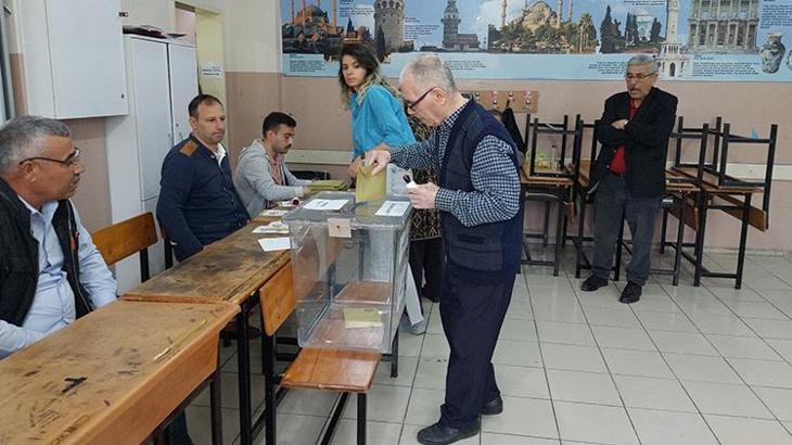 Tekirdağ'da oy verme işlemi başladı