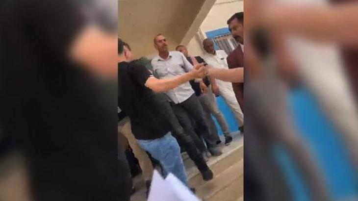 Şanlıurfa’da toplu oy kullanımı iddiasıyla arbede çıktı