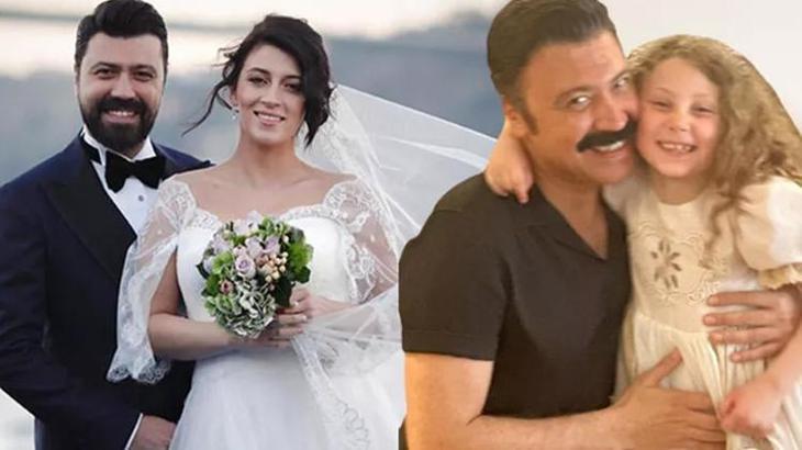 Bülent Parlak ile Burcu Gönder kızlarının doğum günü için bir araya geldi!