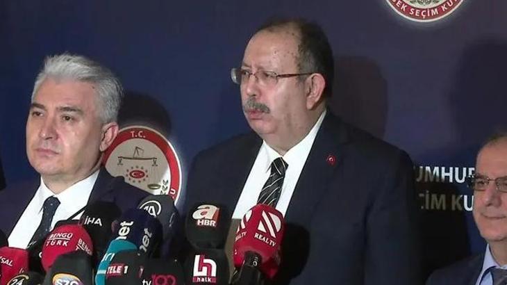 YSK Başkanı Yener'den seçim sonrası açıklama