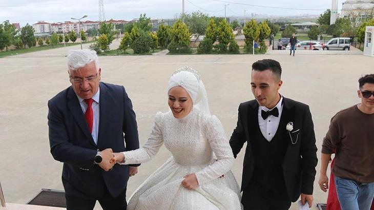 Önce sandığa sonra düğüne gittiler