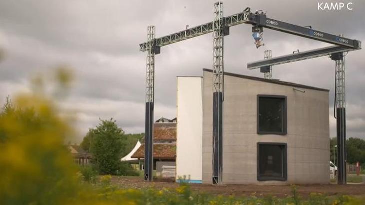 Bir tuşla 3D yazıcıdan çıktı olarak 'ev' alabilirsiniz