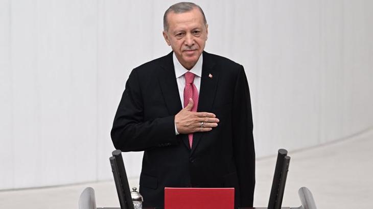 Cumhurbaşkanı Erdoğan, yemin ederek görevine başladı