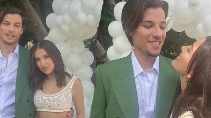 Millie Bobby Brown ile Jake Bongiovi'den nişan kutlaması!