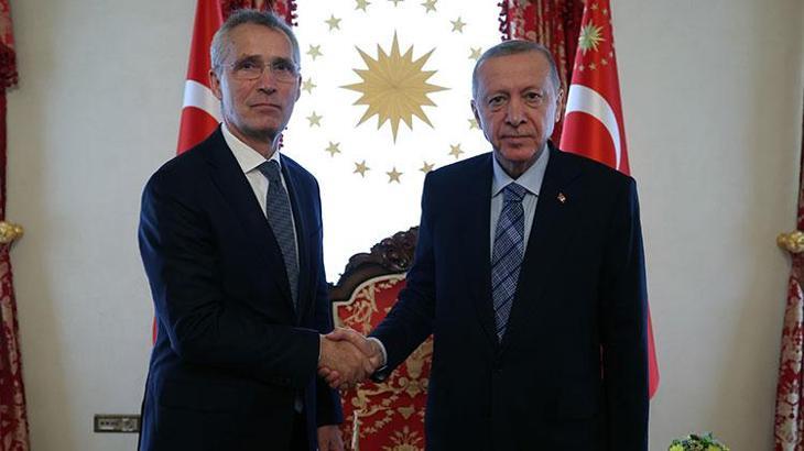 Cumhurbaşkanı Erdoğan NATO Genel Sekreteri Stoltenberg'i kabul etti