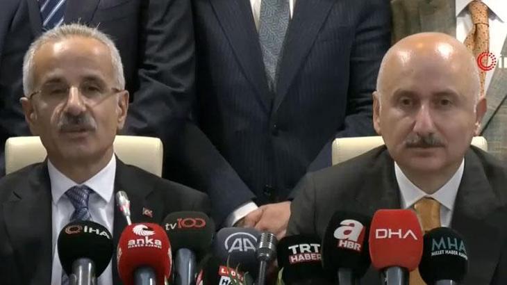 Ulaştırma Bakanlığı'nda devir teslim töreni