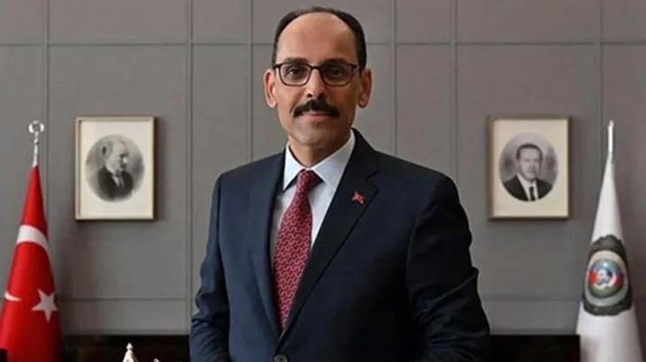 Yeni MİT Başkanı İbrahim Kalın'ın makam odasından ilk fotoğraf