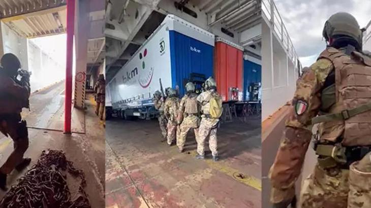 İtalyan donanmasından nefes kesen operasyon! Türk gemisine saldıran korsanlar yakalandı