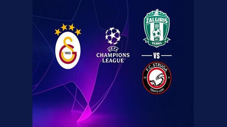 Galatasaray - Zalgiris Vilnius FC Struga maçları ne zaman? Galatasaray - Zalgiris Vilnius FC Struga maçları hangi kanalda yayınlanacak?