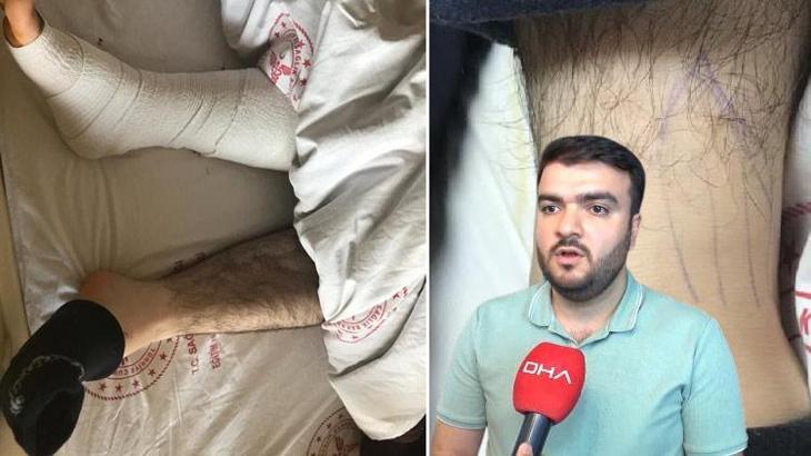 "Sol yerine sağ ayağımdan ameliyat ettiler" iddiası! Hastanede şok eden olay