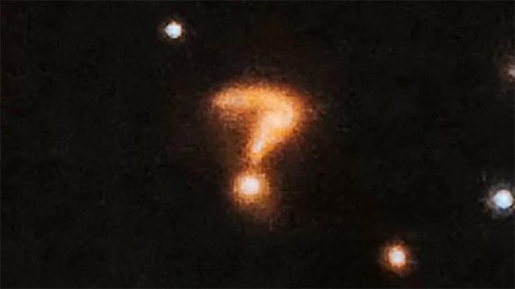 Bu soru işareti insanlığa bir mesaj olabilir mi?