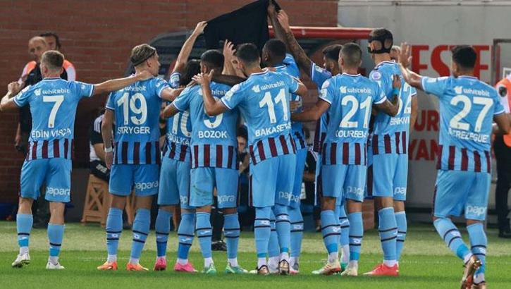 Süper Lig'in açılış maçında Trabzonspor Antalyaspor'u 1-0 mağlup etti
