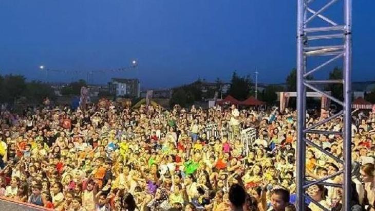 Nevşehir'de sevilen animasyon karakterleri sahne aldı