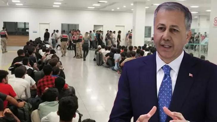 Bakan Yerlikaya kritik rakamı duyurdu! 1 ayda 21 bin düzensiz göçmen sınır dışı edildi