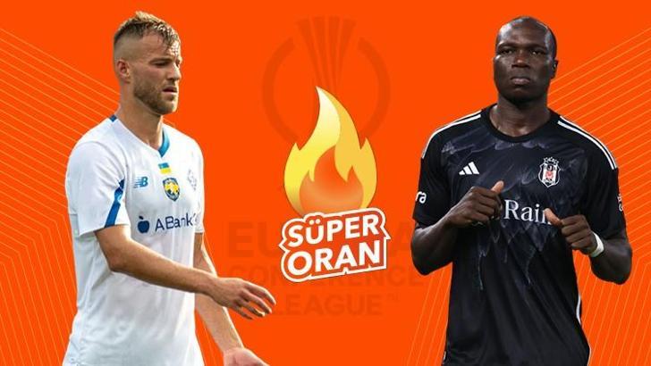 Dinamo Kiev - Beşiktaş maçı Tek Maç ve Canlı Bahis seçenekleriyle Misli.com’da
